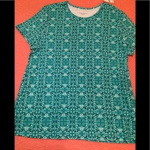 🆕 Laura Scott XL Short Sleeved Top